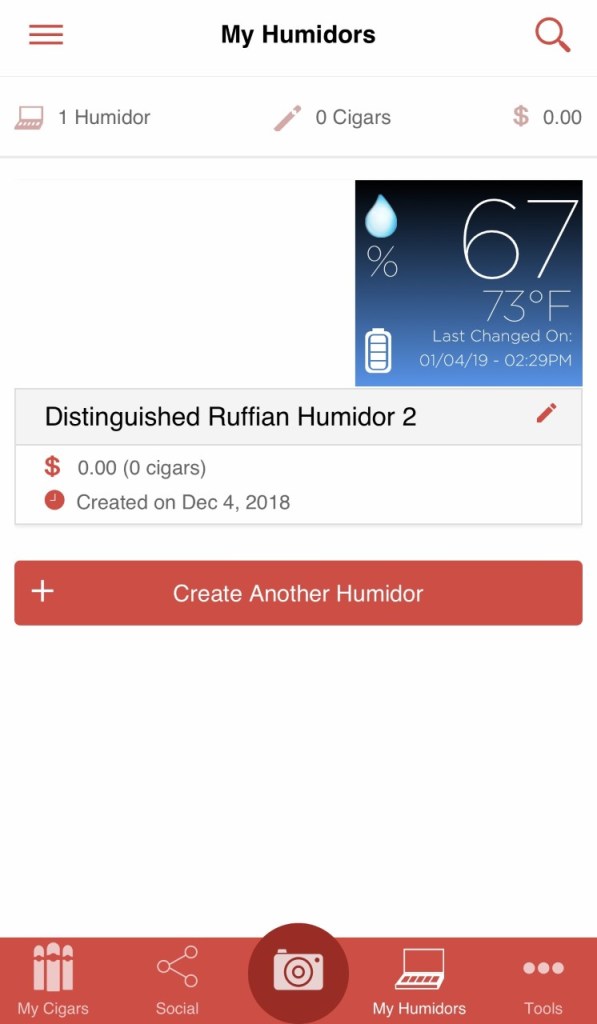 Cigar Scanner Hydrometer